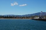 View of Santa Barbara from Stearns Wharf