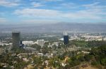 View of the San Fernando Valley from Mulholland Drive