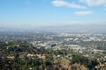 View of the San Fernando Valley from Mulholland Drive